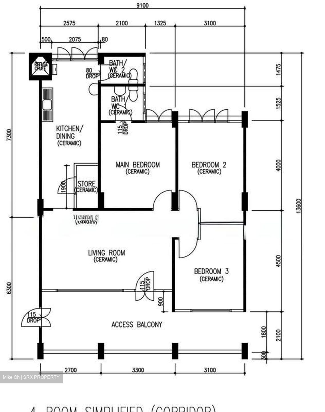 Blk 754 Yishun Street 72 (Yishun), HDB 4 Rooms #581854741